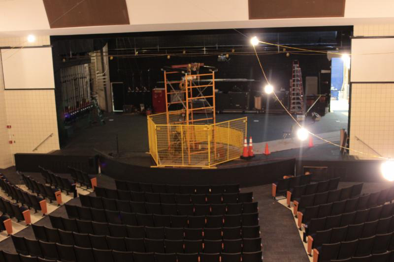 theatre stage renovations