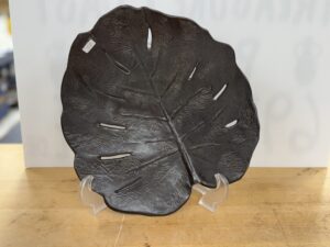 Cathleen Sullivan - "Black Monstera Tray"