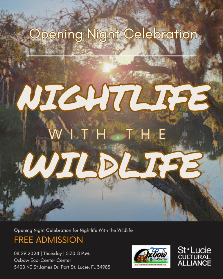 Celebrate the Wonders of Nature and Art at “Nightlife with the Wildlife” at Oxbow Eco-Center- Press Release
