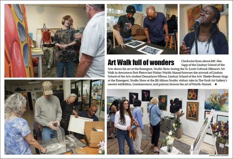 Art Walk ‘Full of Wonders’ in St. Lucie Voice