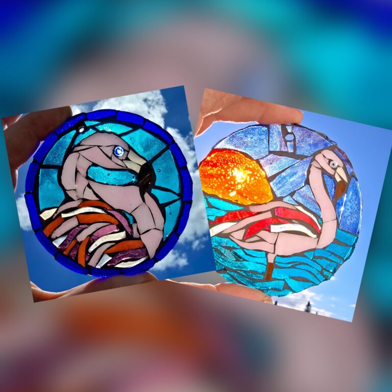 Flamingo Suncatchers